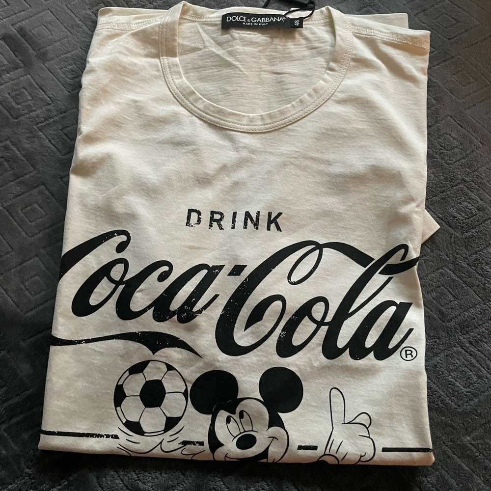 Dolce Gabbana Coca Cola Tee Shirt
